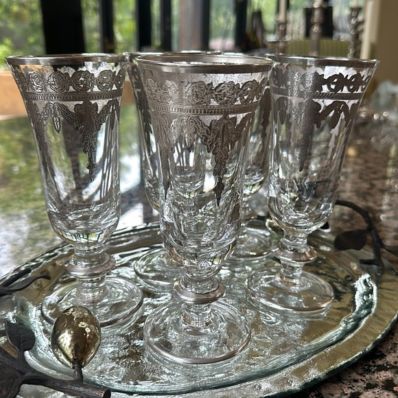 Arte Italica Vietro Platinum Flutes/Goblets - Picture 5 of 10